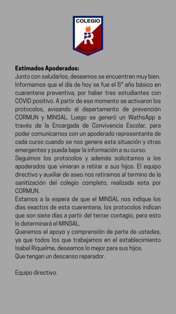 Comunicado Marzo17